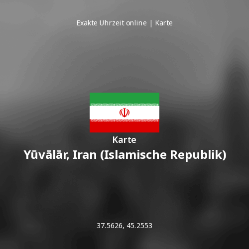 Karte von Yūvālār, Iran (Islamische Republik)