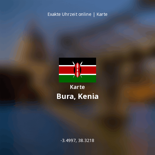 Karte von Bura, Kenia