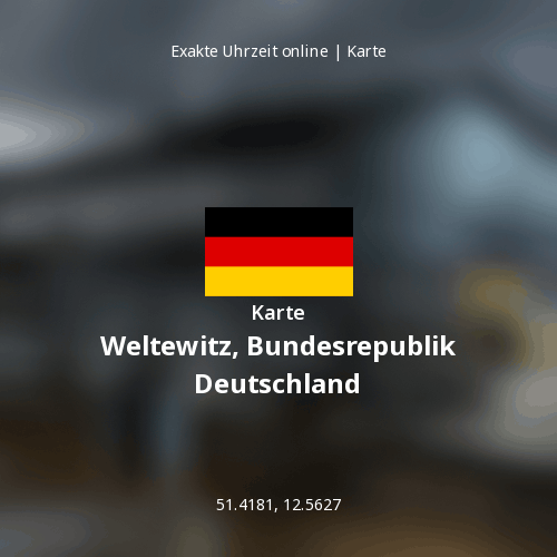 Karte von Weltewitz, Bundesrepublik Deutschland