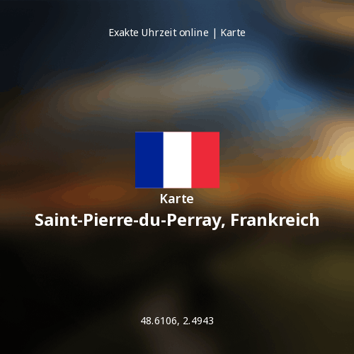 Karte von Saint-Pierre-du-Perray, Frankreich