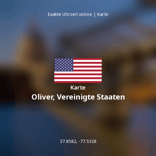 Karte von Oliver, Vereinigte Staaten
