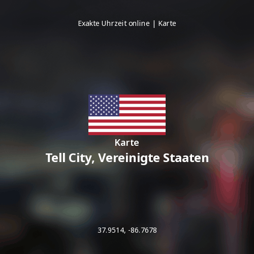 Karte von Tell City, Vereinigte Staaten