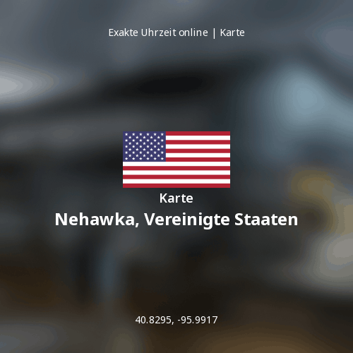 Karte von Nehawka, Vereinigte Staaten