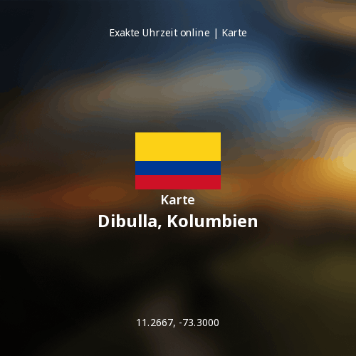 Karte von Dibulla, Kolumbien