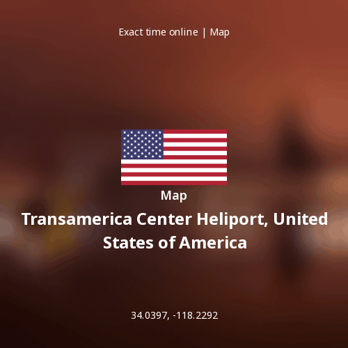 Map of Transamerica Center Heliport, United States of America