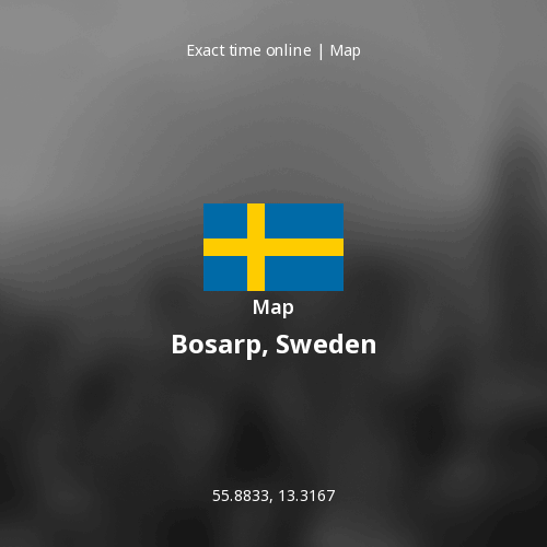 Map of Bosarp, Sweden