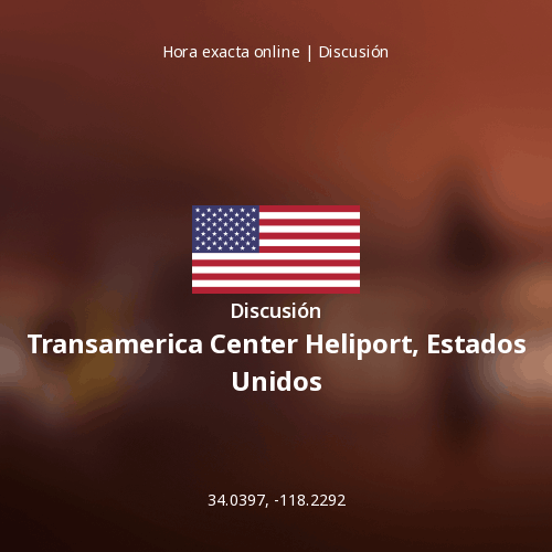 Discusión sobre Transamerica Center Heliport, Estados Unidos