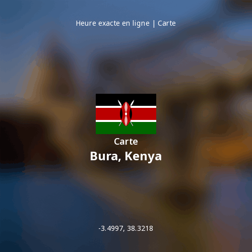Carte de Bura, Kenya