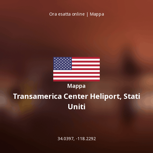 Mappa di Transamerica Center Heliport, Stati Uniti