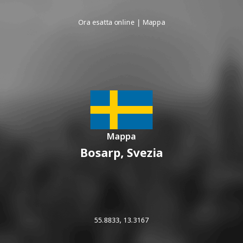 Mappa di Bosarp, Svezia