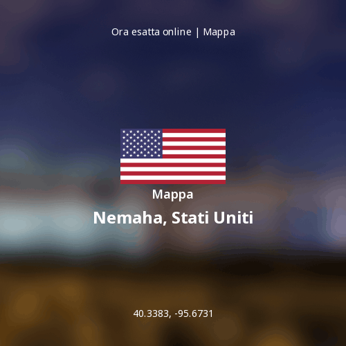 Mappa di Nemaha, Stati Uniti