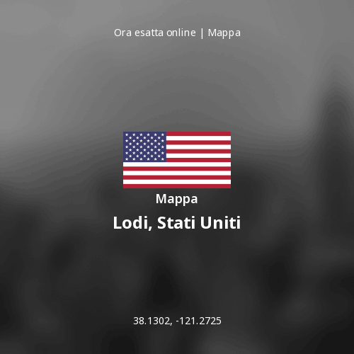 Mappa di Lodi, Stati Uniti