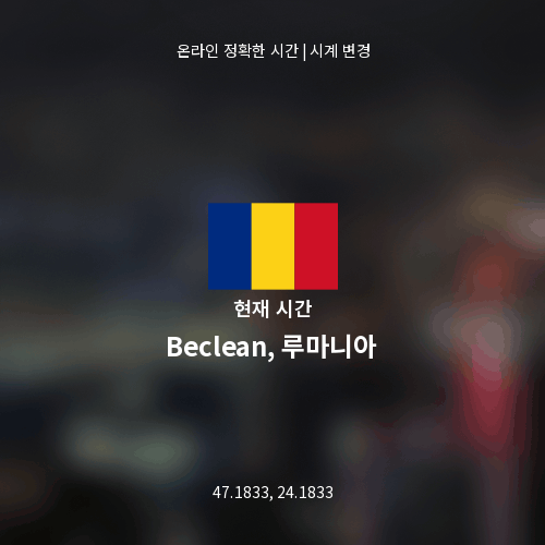 Beclean, 루마니아의 현재 시간