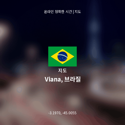 Viana, 브라질 지도