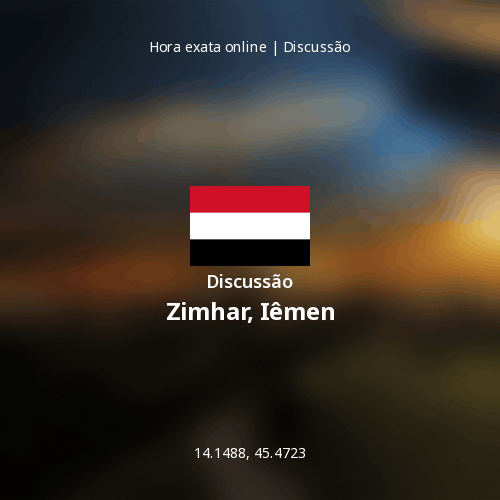 Discussão sobre Zimhar, Iêmen
