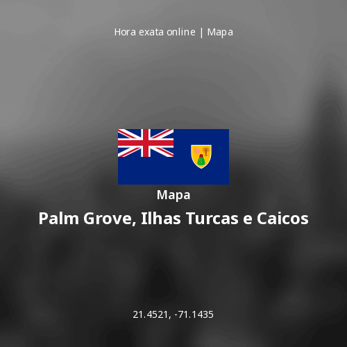 Mapa de Palm Grove, Ilhas Turcas e Caicos