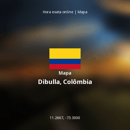 Mapa de Dibulla, Colômbia
