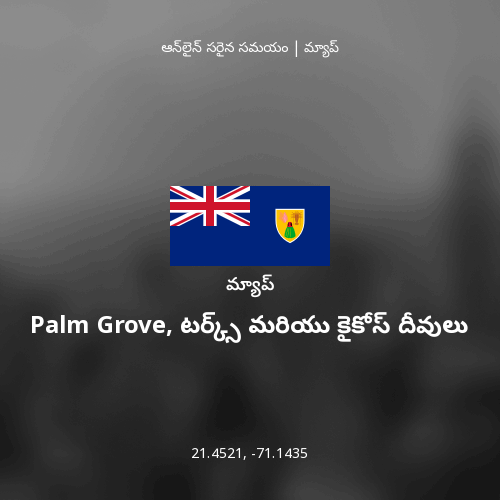 Palm Grove, టర్క్స్ మరియు కైకోస్ దీవులు మ్యాప్