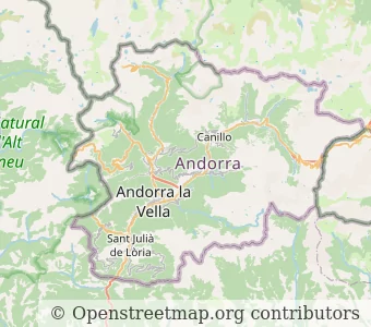 Страна Андорра-ла-Велья миникарта