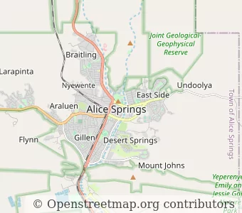 City Alice Springs Region minimap