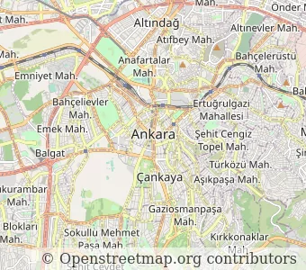 Город Анкара миникарта