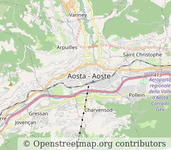 City Aosta minimap