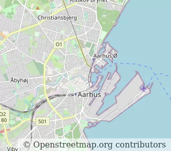 City Aarhus minimap