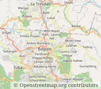 City Baguio minimap