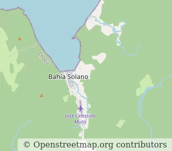 City Bahia Solano minimap