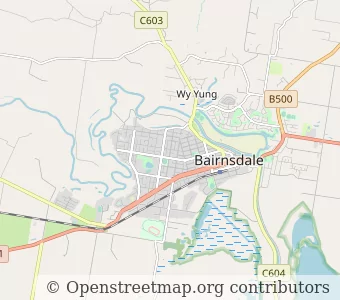 City Bairnsdale minimap