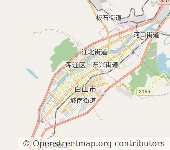 City Baishan minimap