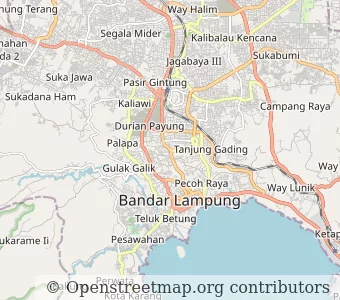 City Bandar Lampung minimap