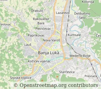 City Banja Luka minimap