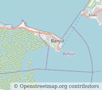 City Banjul minimap