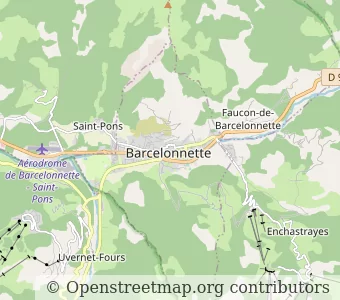 City Barcelonnette minimap