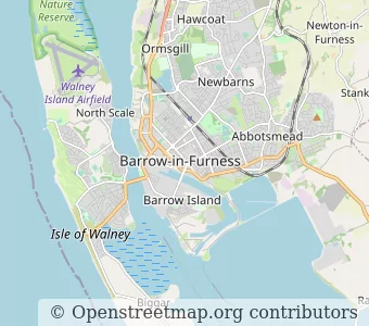City Barrow in Furness minimap