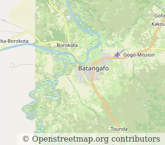 City Batangafo minimap