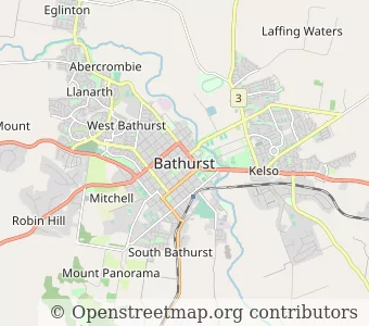 City Bathurst minimap