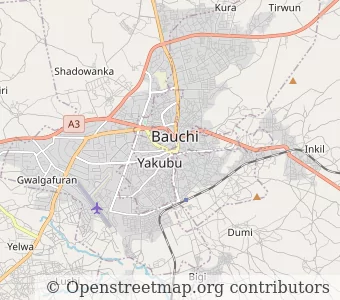City Bauchi minimap
