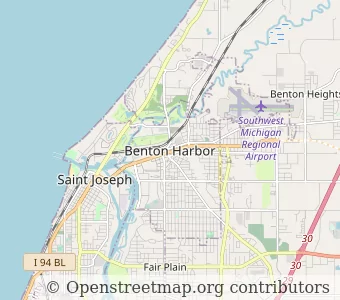 City Benton Harbor minimap