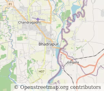 City Bhadrapur minimap