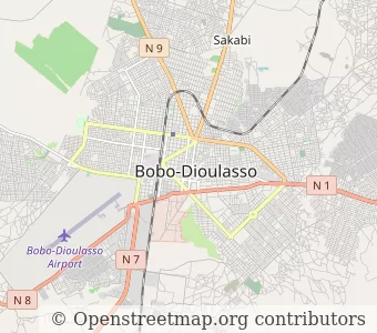 City Bobo-Dioulasso minimap