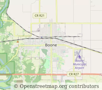 City Boone minimap