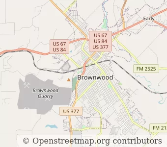 City Brownwood minimap