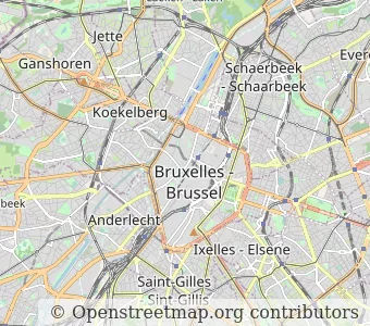 City Brussels minimap