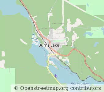 City Burns Lake minimap