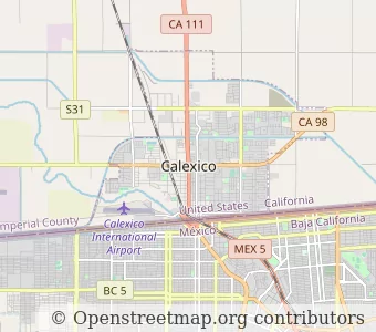 City Calexico minimap