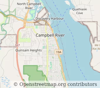City Campbell River minimap