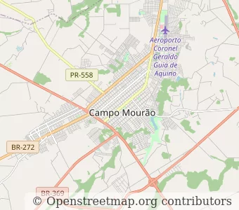 City Campo Mourao minimap