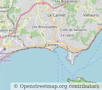 City Cannes minimap